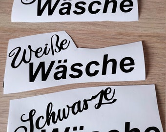 Stickers for laundry sorting laundry box storage boxes Trofast washing machine washing labeling sticker