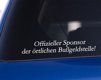 Car Sticker Funny Sticker Decal Foil Car Tuning Fine Foil Plott Window Windshield Side Window Rear Window Sponsor Money