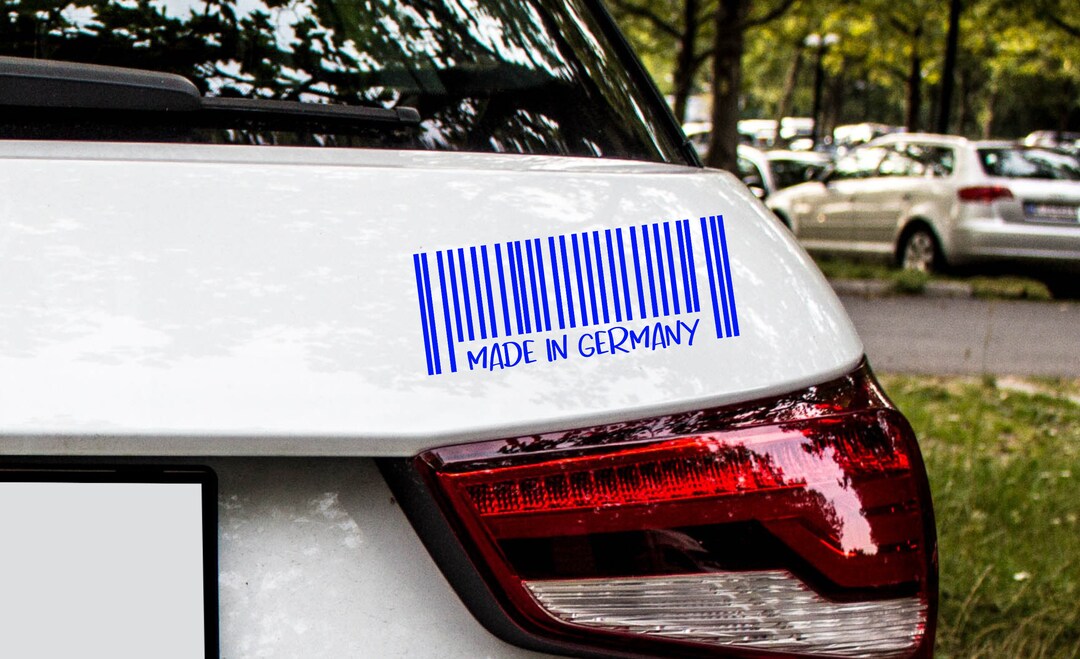 Car Sticker | Barcode | Car Windshield Sticker Windscreen Motorsport ...