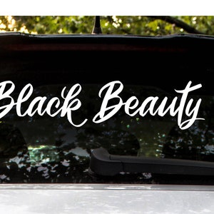 Car Sticker Tuning - Black Beauty Pearl Tuner | Gift ideas for gift gifts