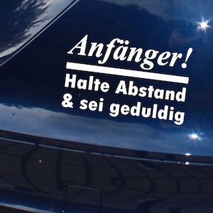 Auto Beginner Newbie Decal Sticker