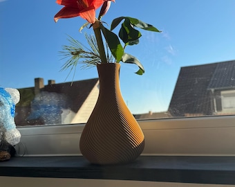 Decorative flower vase | Floor vase suitable for dried flowers - Living room windowsill sunflower Modern artwork