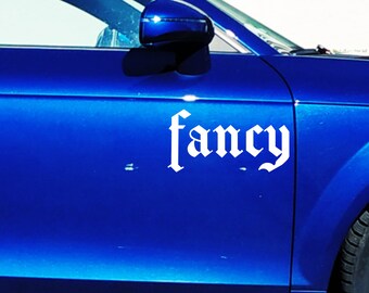 Car Sticker Tuning - Fancy Chic Car Girl Tuner Girl Woman Girl |Gift Ideas for Gift Presents Station Wagon Disc Red