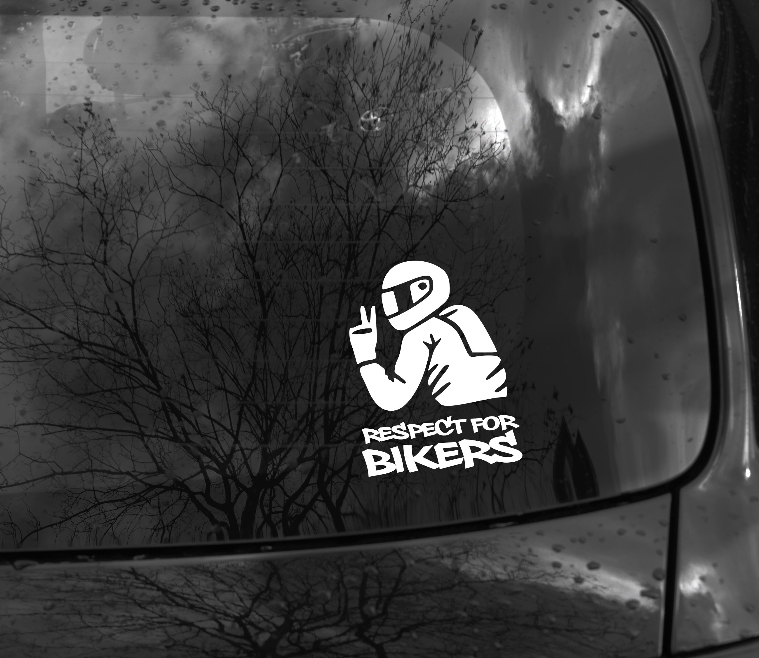Adesivo Vinile IBike MTB - Biker Ciclismo - Decalcomania Per Auto Laptop