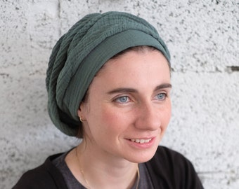 Cáncer, Sombreros, Turbante, Envoltura para el cabello, Cubrecabezas, Boina, Redecillas, Tichel, gorros de quimioterapia, Turbante para mujeres judías, musulmanas y cristianas