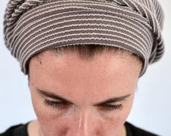 2696 Hair Snood, Knit Slouchy Beret Beanie Lightweight, Jewish Head 81qQroAc1uL._AC_SX679_.jpg main image 4