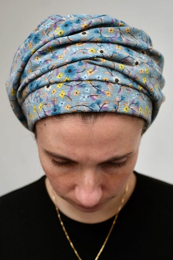 Perfect Stretched Satin Turban Sinar Tichel Hair Snood Head