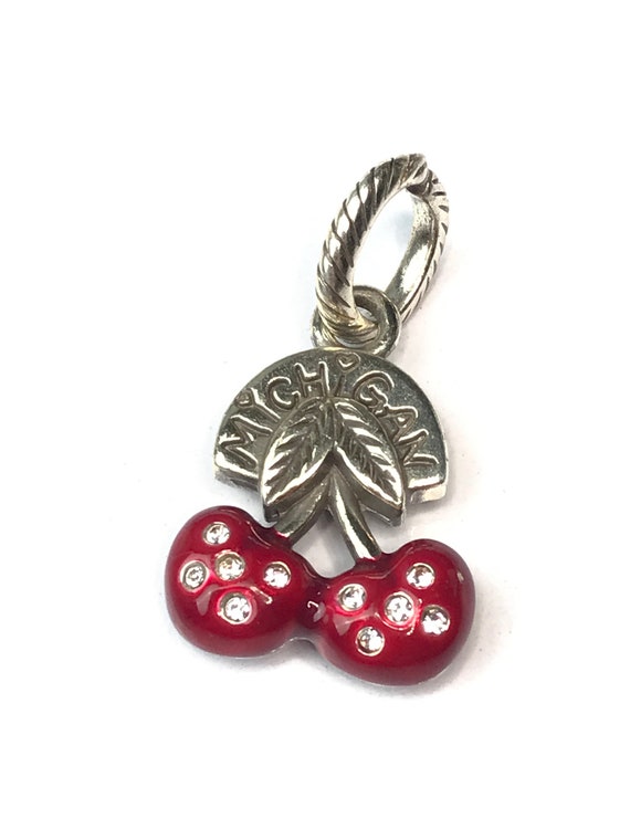 Cherry Michigan Sterling Silver 925 Pendant