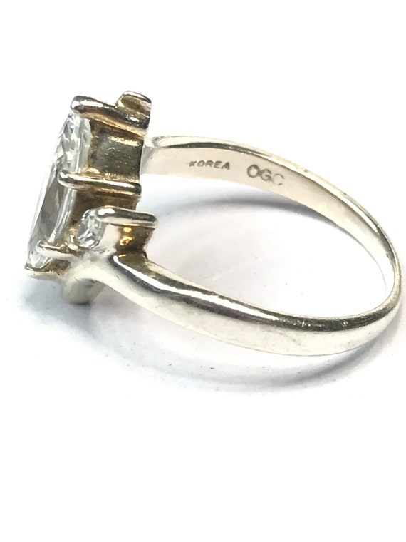 Size 6 Sterling Silver 925 Ring - image 5