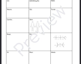 Report Sheet for Registered Nurses Documentation Assessment Organizational tool for RN