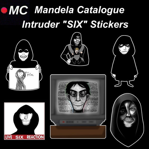 Mandela Catalogue - Six Sticker Pack