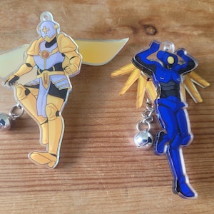 PREORDER- Ultrakill, V1 & Gabriel Acrylic Wing Charm