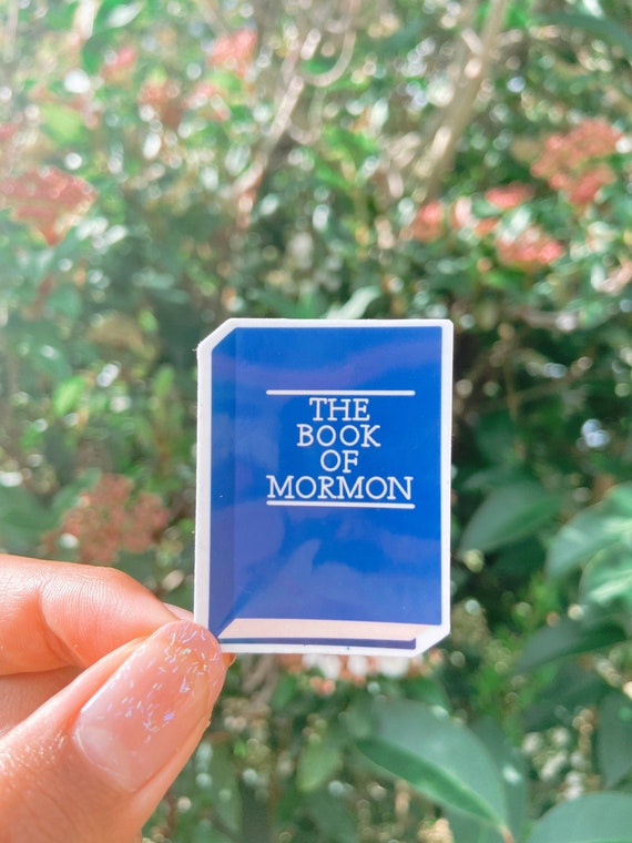 Book of Mormon Sticker Laminated and Waterproof Glossy LDS Etsy