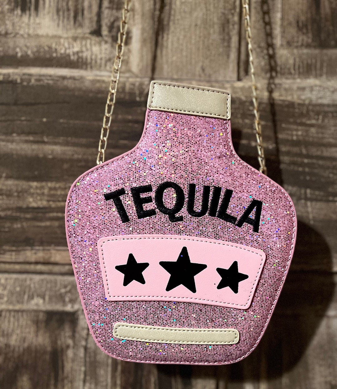 Pink Tequila Purse Tequila Time Bachelorette Party Bride Etsy
