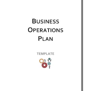 Template [Business Operations Plan]