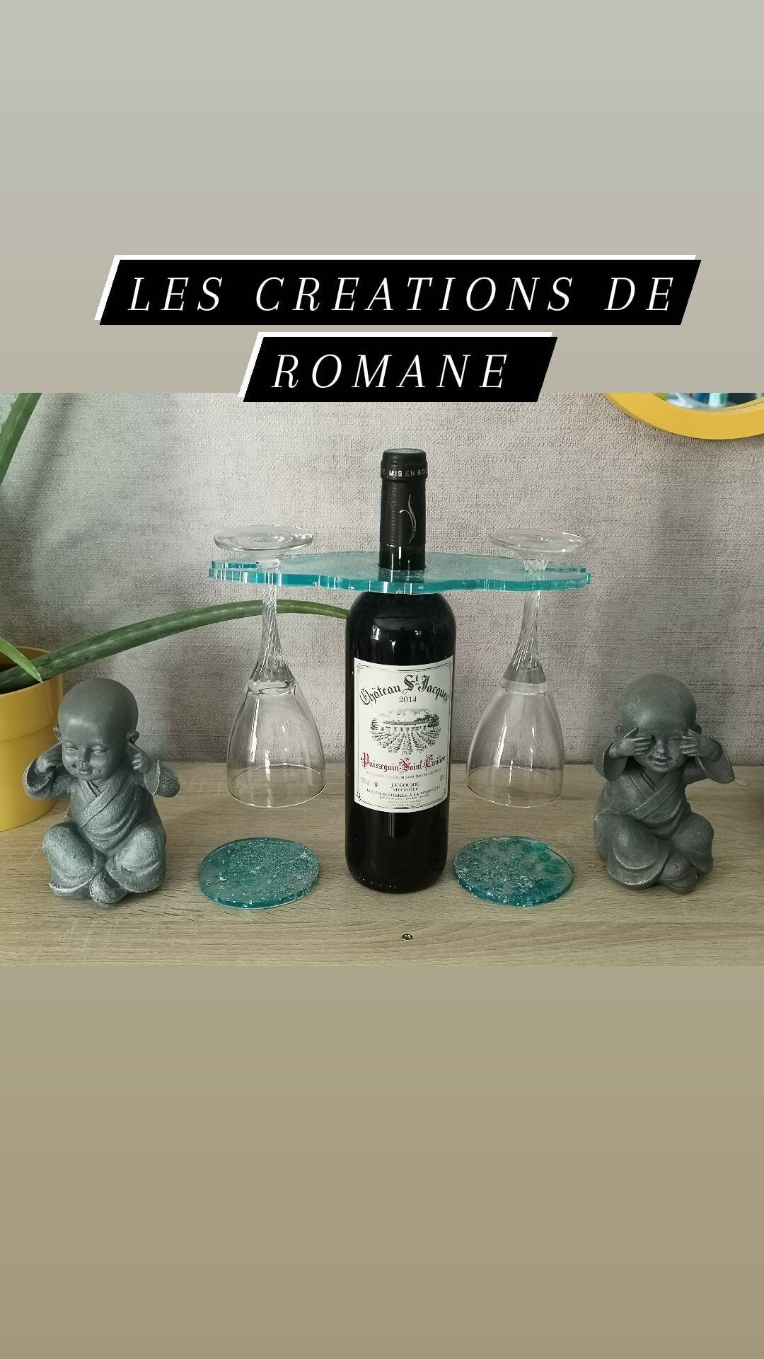 Support à Verres en Resine