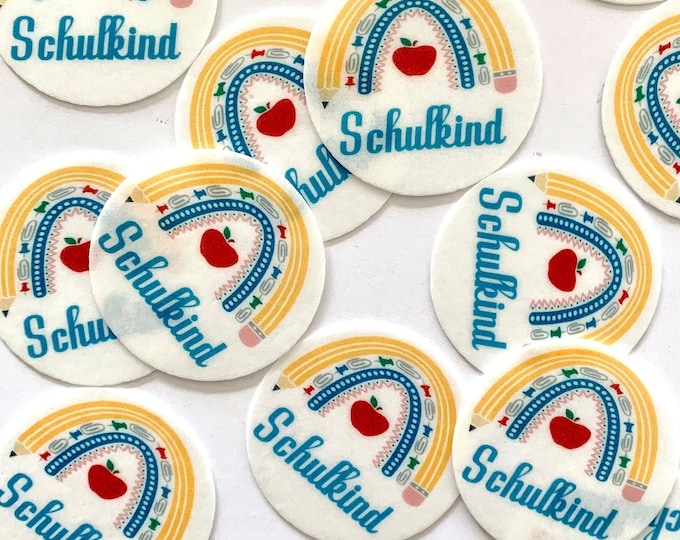 Anemowind Basketball Kuchen Deko - 40 Stück Essbare Cupcake Topper 4x4cm