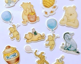 Edible Cupcake Toppers | Muffin Toppers | Cake Decorations | Cake Decorating Winnie 18 Pieces | Children's Birthday Party | Baby Shower | Christening