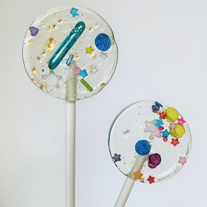 Lollipop Carnival colorful/ Edible Cupcake Topper / Muffin Plug / Cake Topper Cake Decoration Guest Gift Souvenir from 1 piece