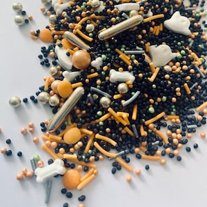 Edible decoration *Halloween* sprinkle mix sugar sprinkles sprinkle decoration baking decoration Halloween party birthday ghost bone decoration cake decoration sprinkles