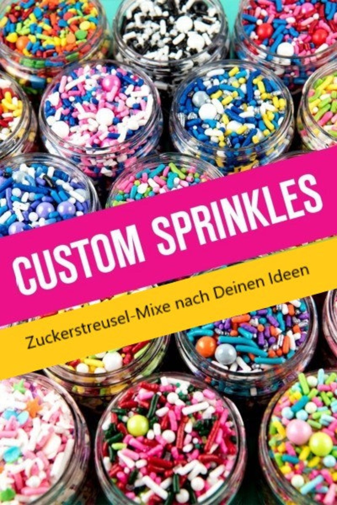 Custom Sugar Sprinkles / Sprinkles Mix According to Your Wishes / Fancy