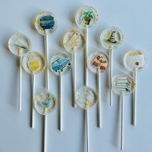 Lolli Harry Zauberer / Essbare Cupcake Topper Muffin Stecker / Cake Topper Tortendeko Mitgebsel Geburtstag Party / Gastgeschenk / ab 1 Stück