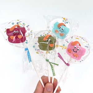 Sucette *Sac d'école pour l'inscription à l'école* - Décoration de cupcakes et muffins / décoration de gâteau / cadeau de fête / cadeau de cône d'école / cadeau d'invité pour l'inscription à l'école