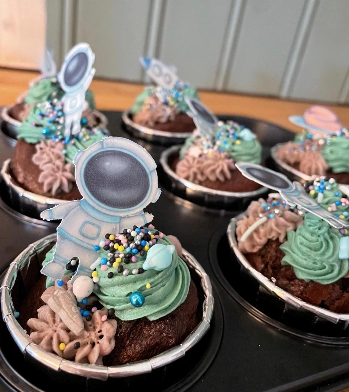 WOMBATS CUPCAKE TOPPERS Edible Wafer Paper Birthday Cake Decorations 30