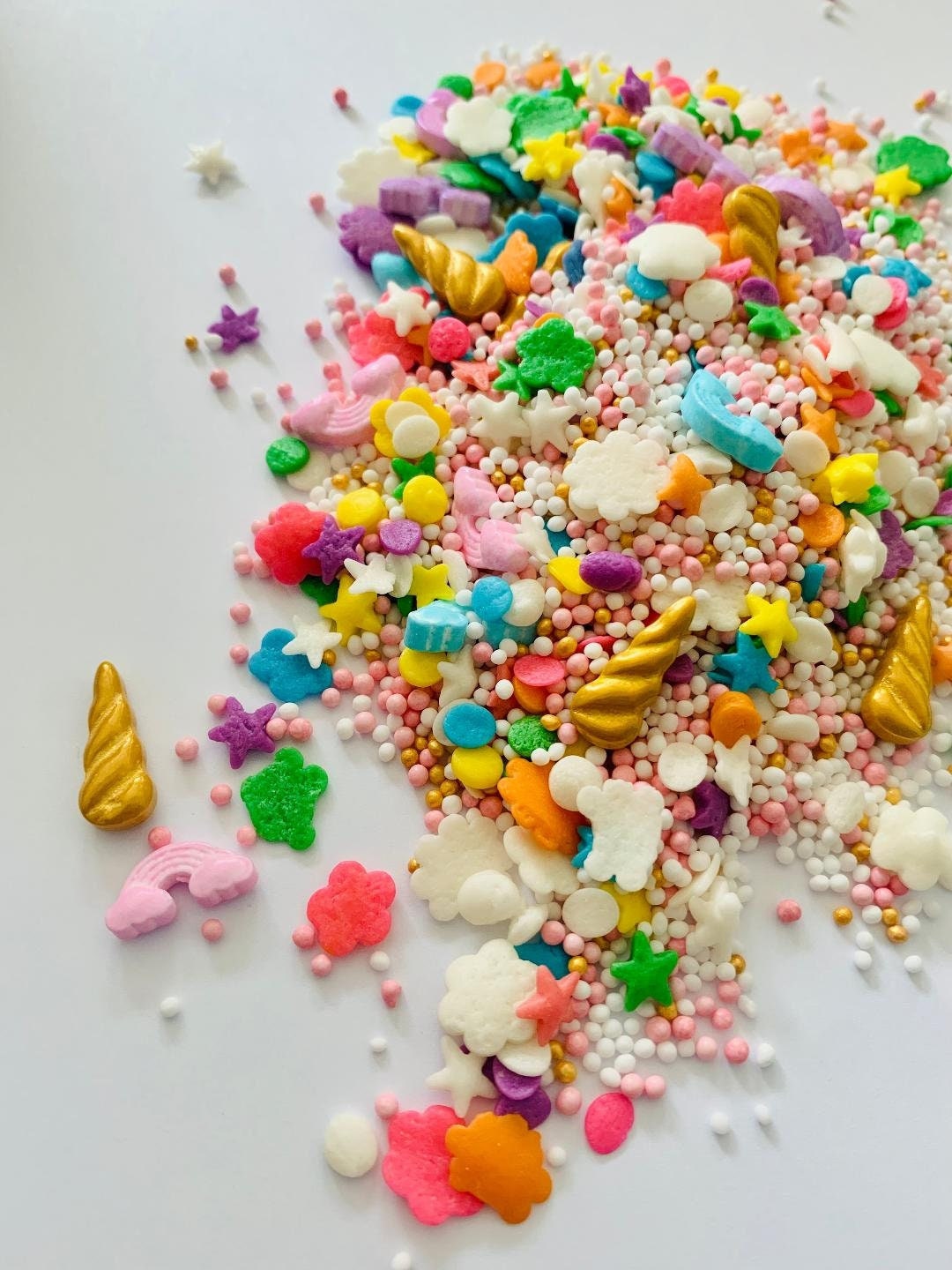 Flower Sprinkles - Pretty colorful little flowers to sprinkle atop your  homemade sweets!