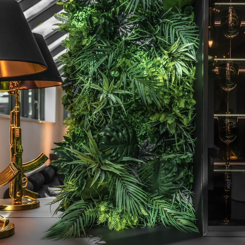 Muro de Plantas Artificiales