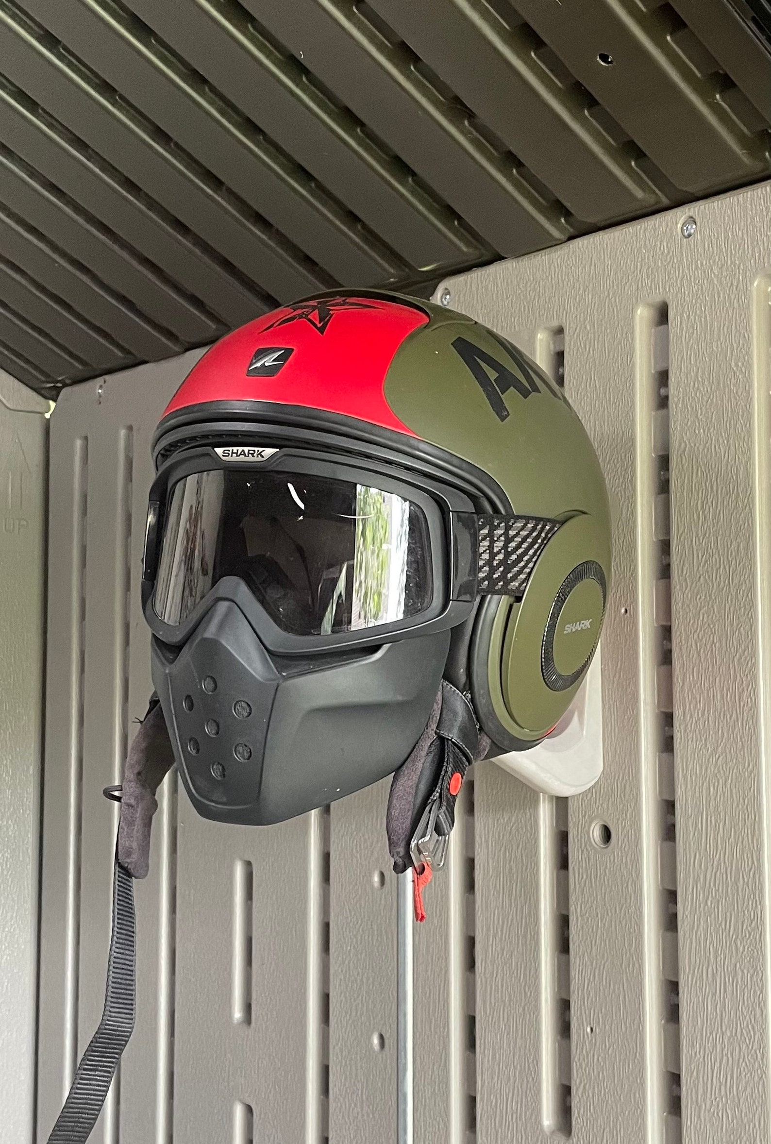 Helmet Hanger Motorcycle Helmet Holder | Etsy