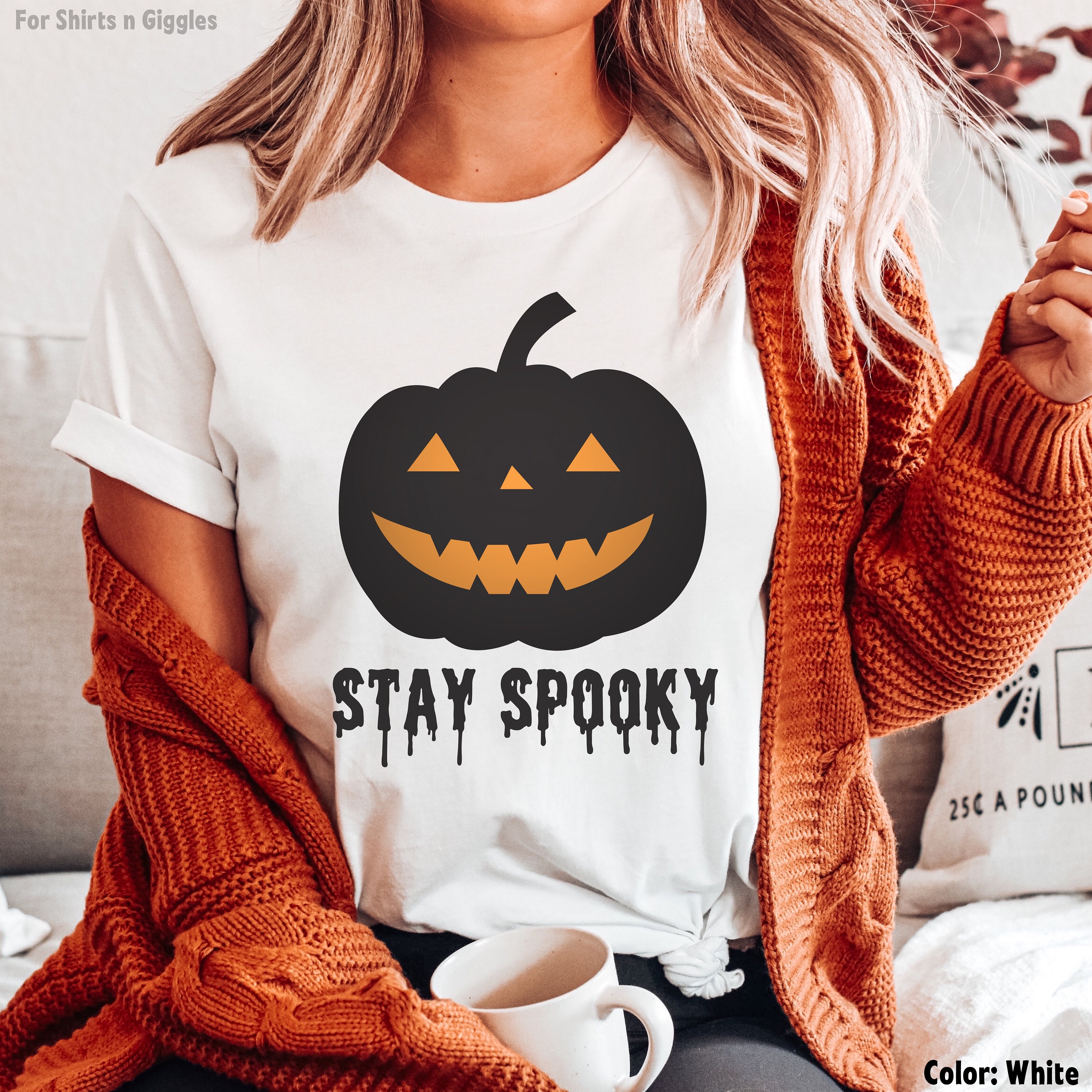 Halloween TShirt Halloween Shirt Halloween Tee Spooky Tee Etsy