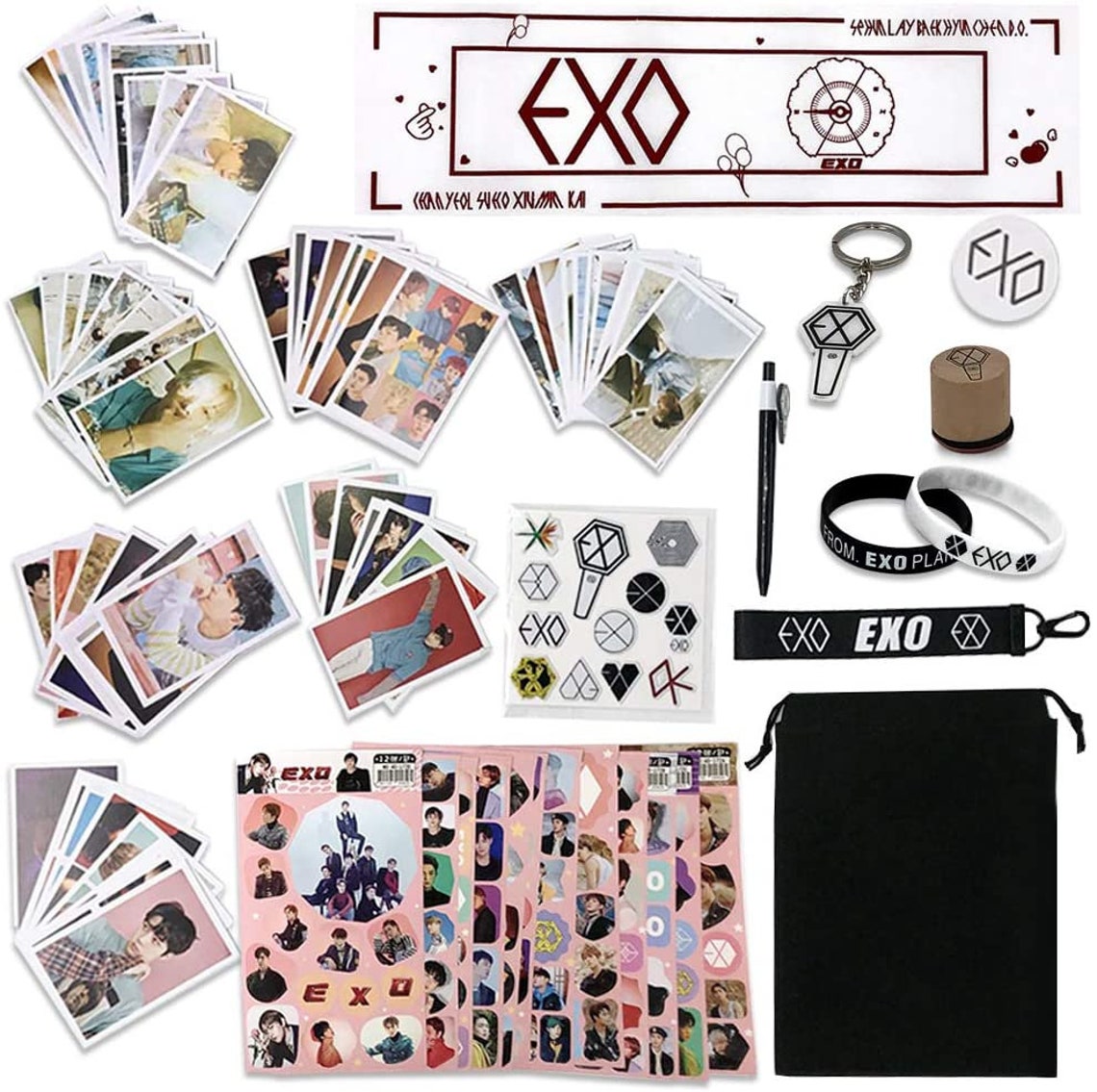 E.X.O Gift in One Box E.X.O Gift Set EXO Merchandise EXO Etsy
