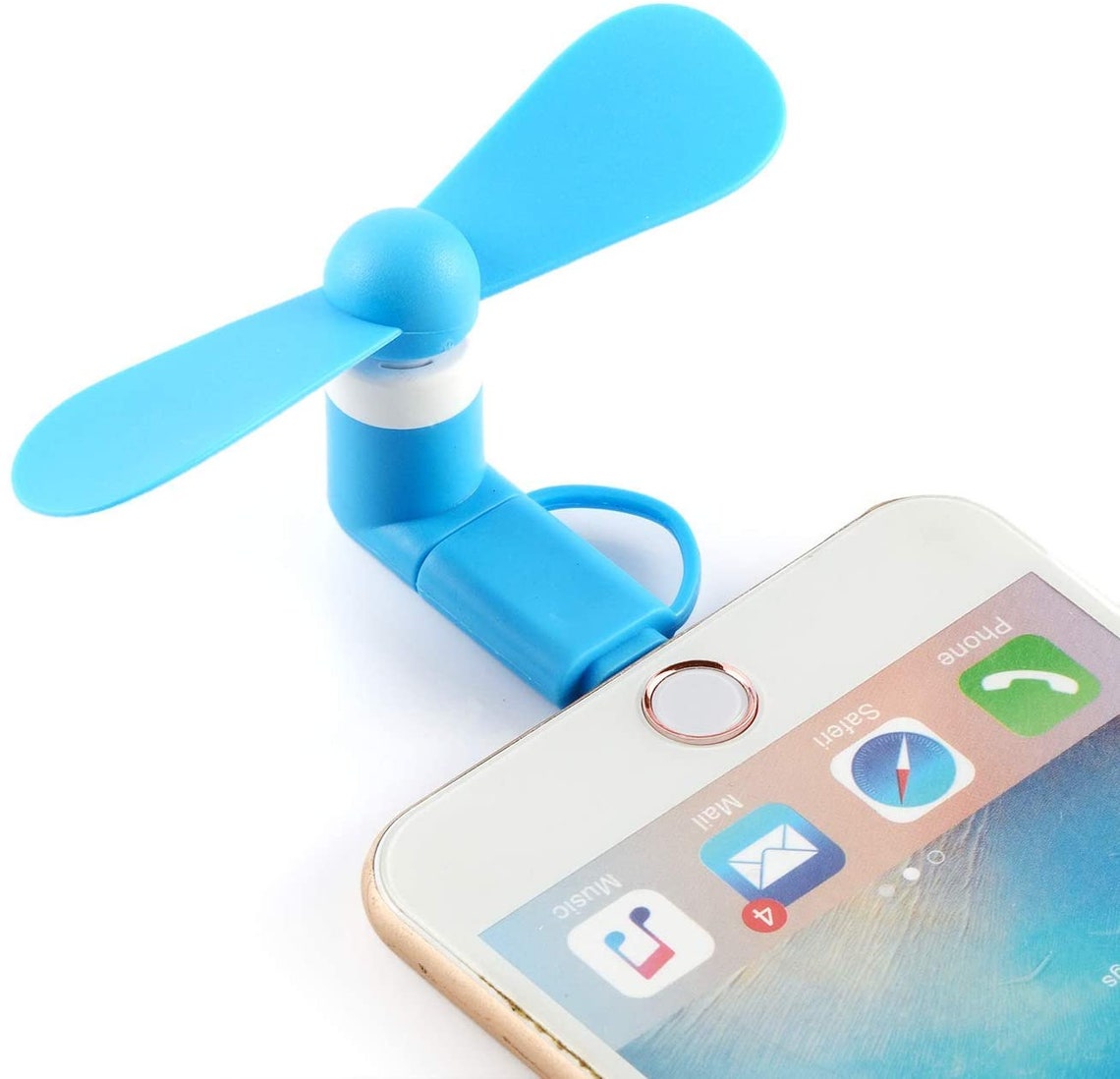 6 pack Mini Cell Phone Fan 2in1 Fan Colorful for Etsy