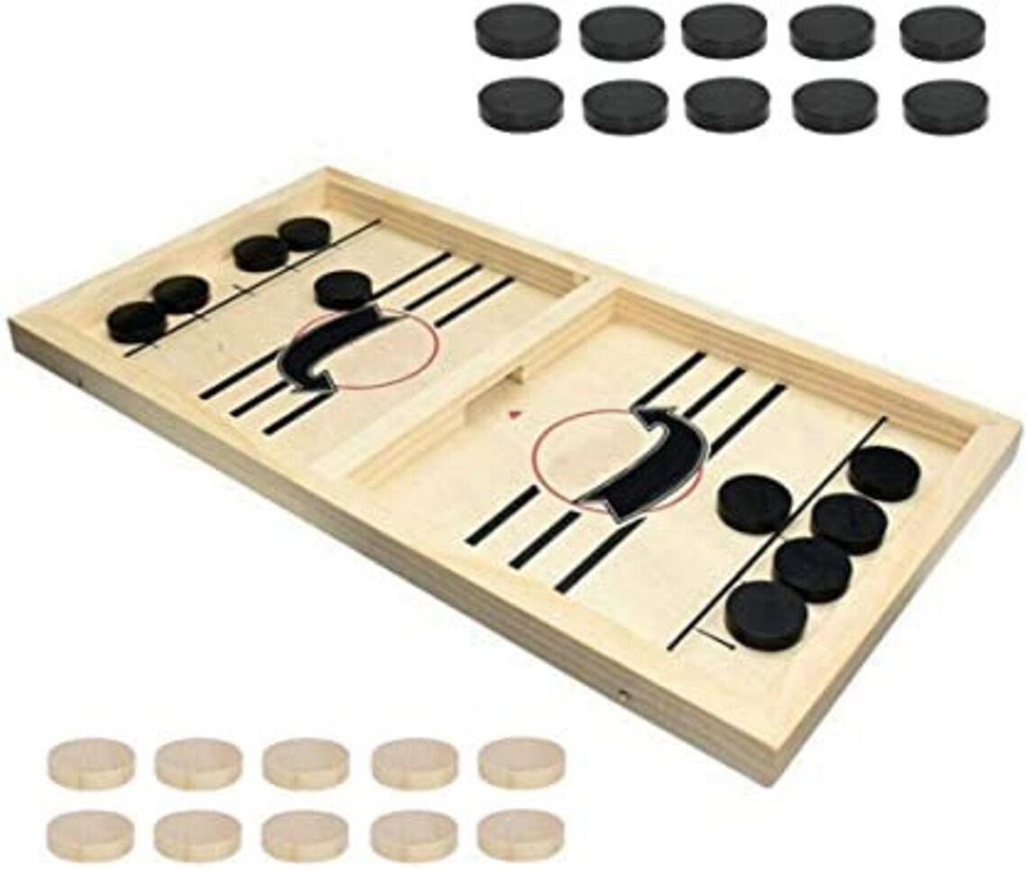 Fast Sling Puck Game Paced Slingpuck Winner Fun Toys Board | Etsy