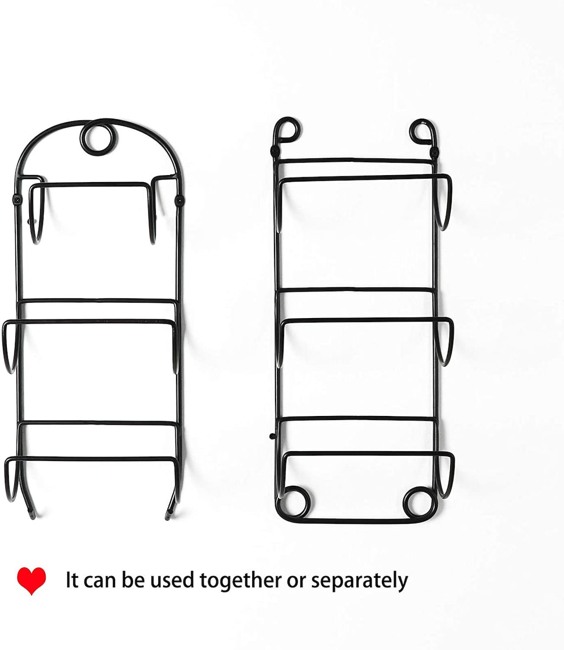 6 Levels Black Towel Rack Metal Wire Towel Storage Holder Etsy