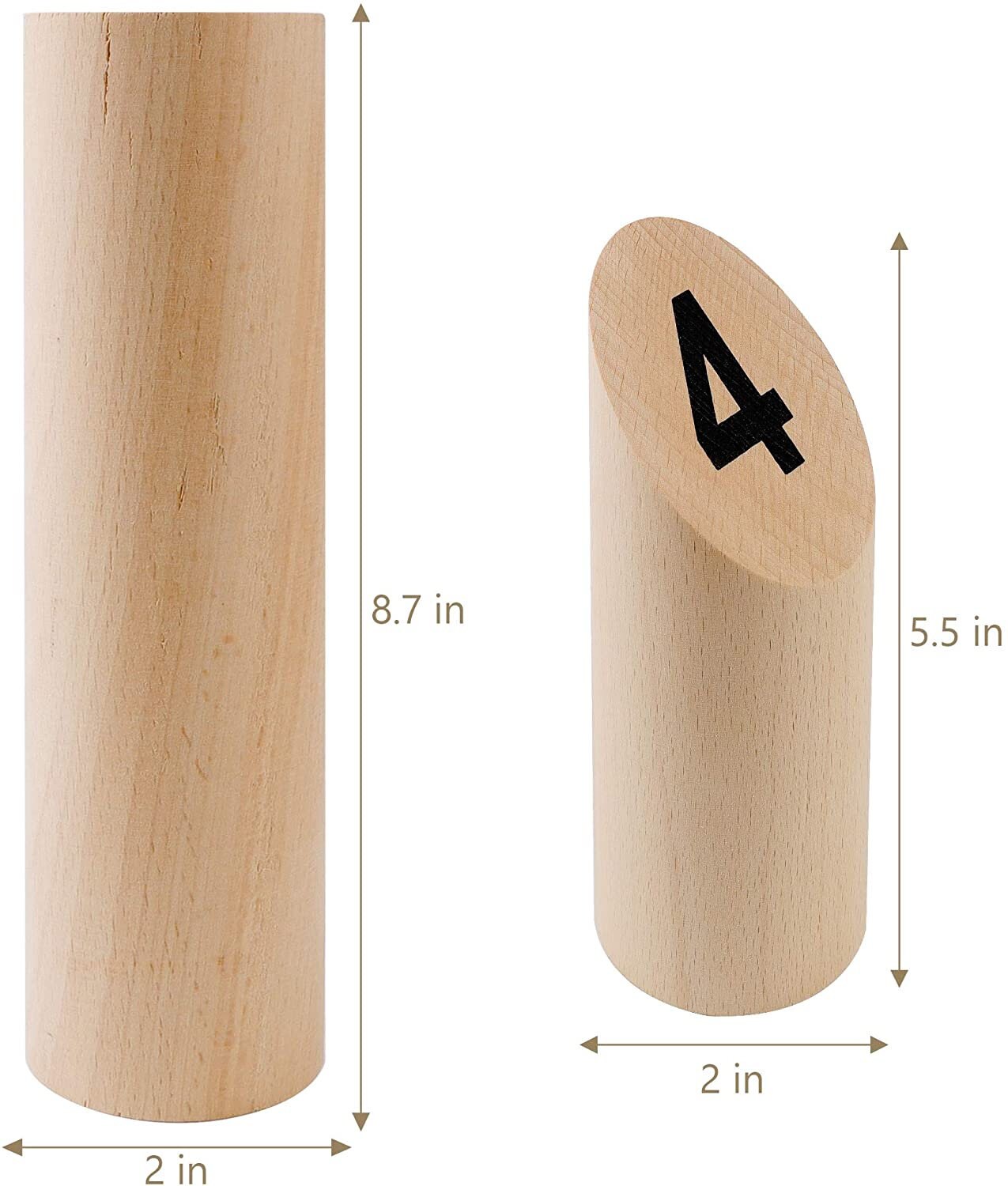 Wooden Throwing Game Set Outdoor Yard Game for All Ages Easy Etsy