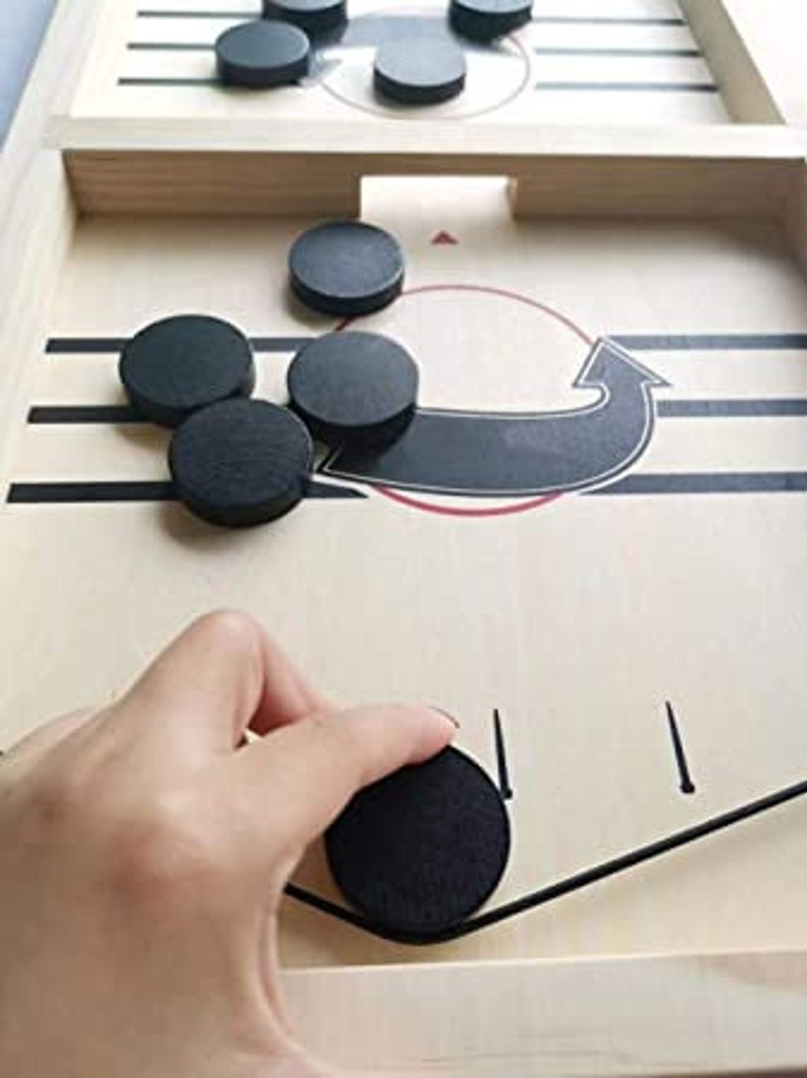 Fast Sling Puck Game Paced Slingpuck Winner Fun Toys Board | Etsy