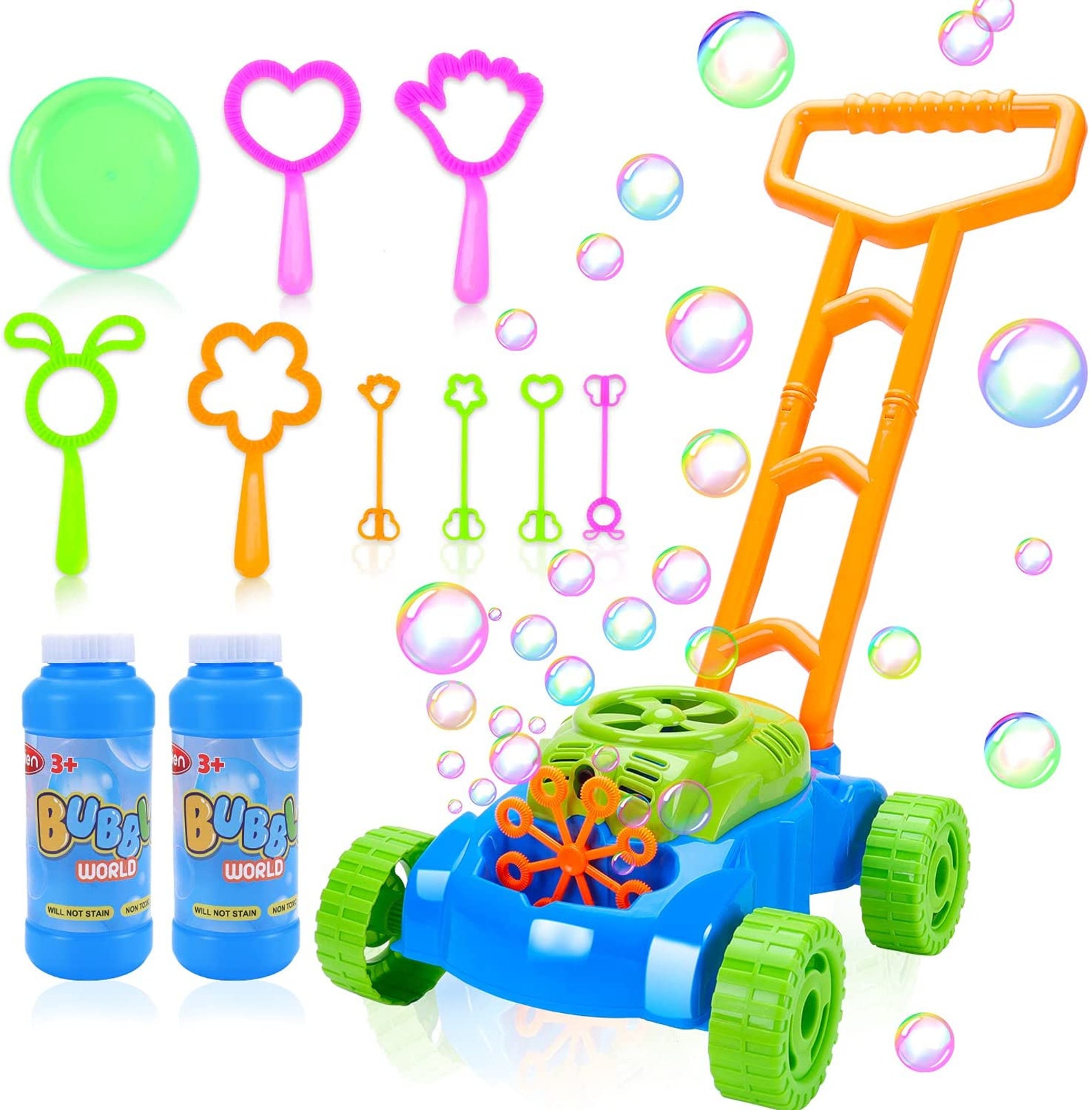 8 pcs Toddler Bubble Machine Lawn Mower Pretend Mower Bubble | Etsy