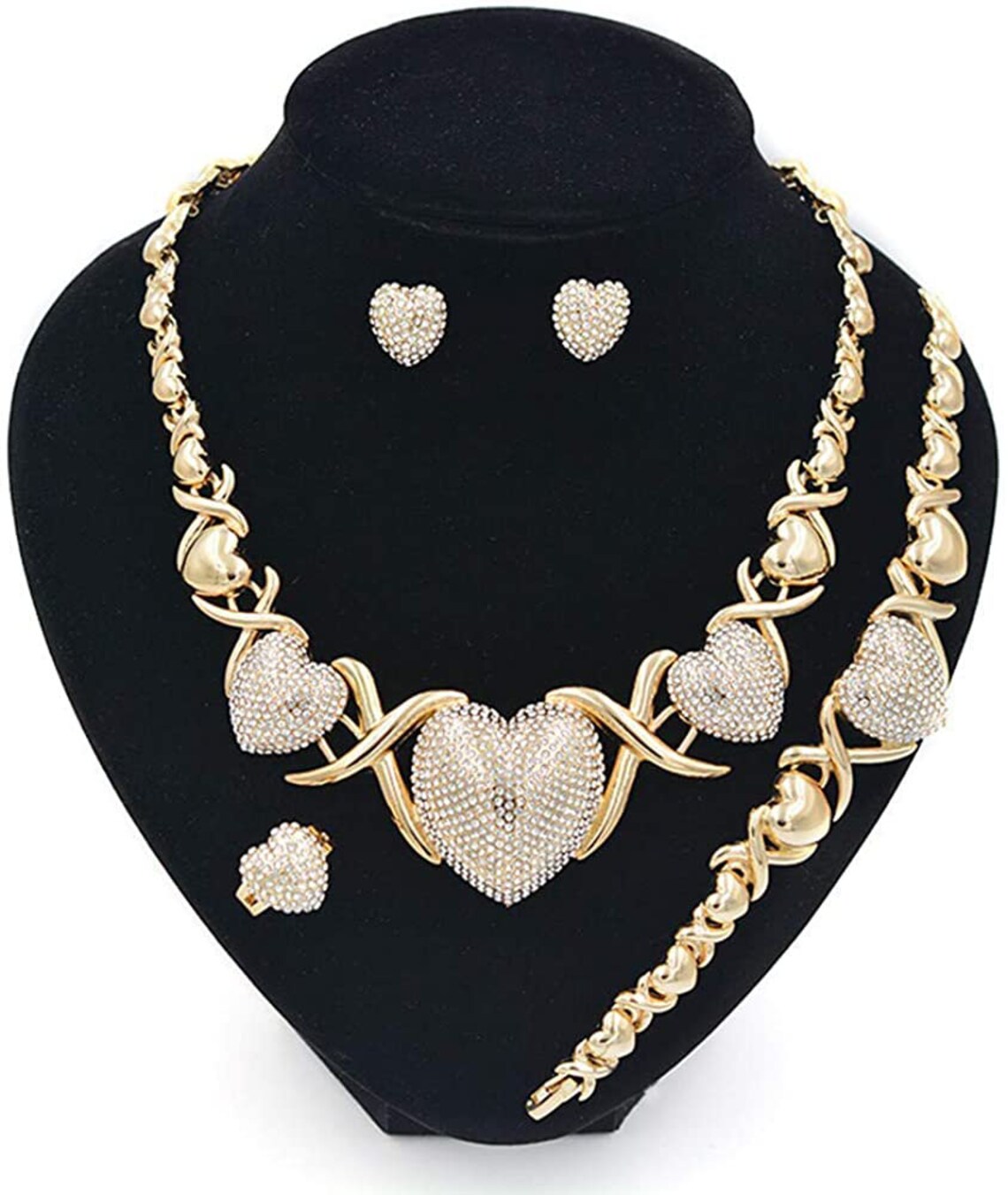 Hugs And Kisses Necklace Sets Women 14K Gold Filled Bracelets Etsy Il 1140xN.3226304165 7k95