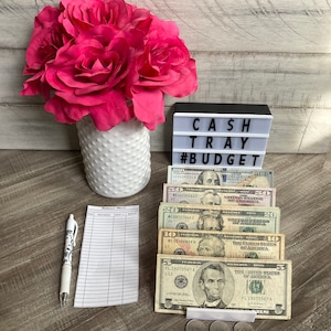 Kontantfyllningsbricka 5-sektioner Finansiell planering Baby Steps Dave Ramsey bild 7