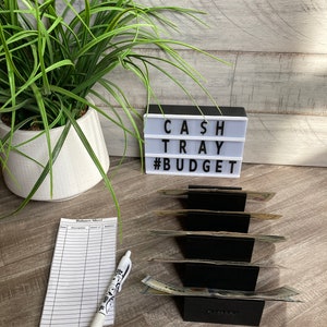 Kontantfyllningsbricka 5-sektioner Finansiell planering Baby Steps Dave Ramsey bild 4
