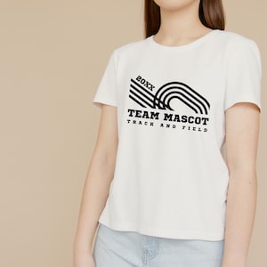 Customizable Track and Field Oval Shirt Design