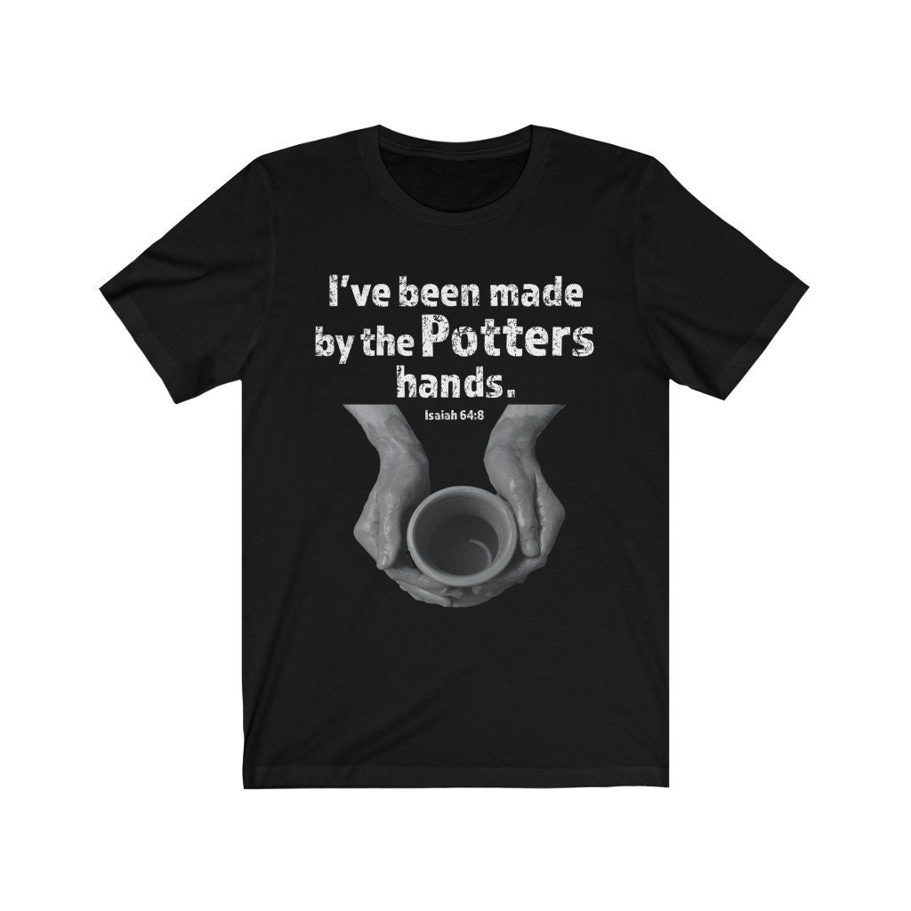 Made by the Potters Hand Tshirt Christian Shirt Pottery - Etsy UK