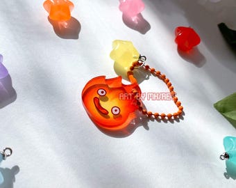 HMC acrylic mini charm | calcifer