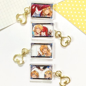 BOTW acrylic selfie charms | Legend of Zelda Link/Zelda/Sidon/Mipha 2 inch charm