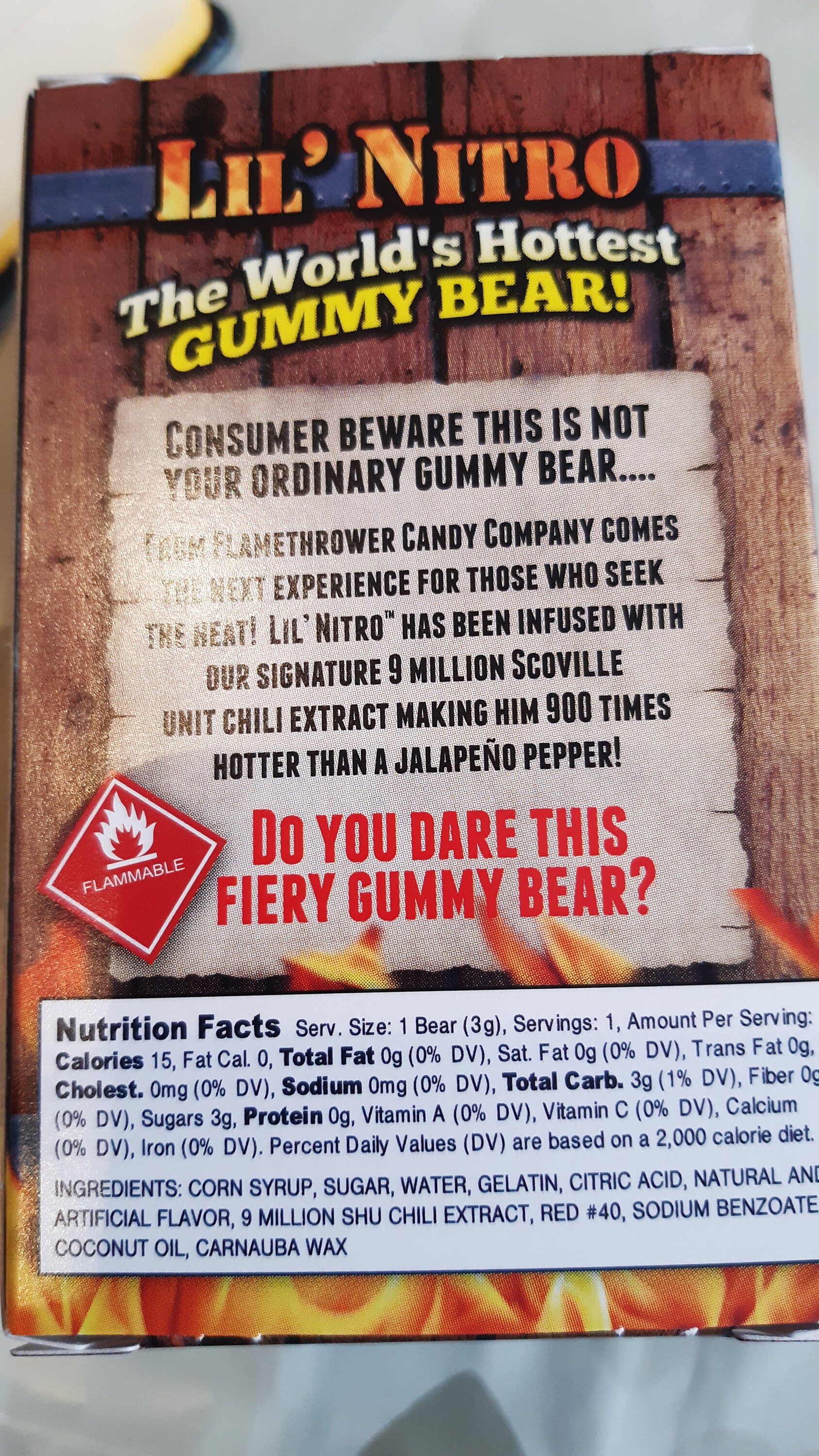 Lil nitro Worlds Hottest Gummy Bear Etsy