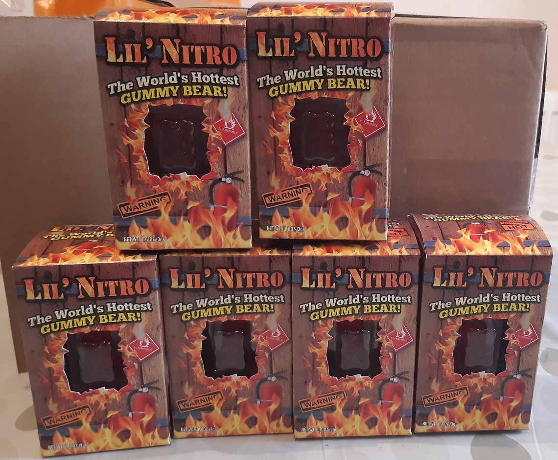 Lil nitro Worlds Hottest Gummy Bear Etsy
