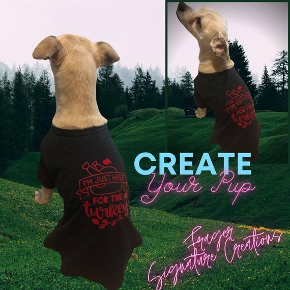 Custom printed dog shirt Clearance