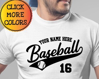 custom baseball t shirts